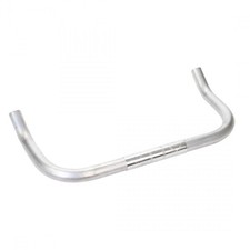 Sunlite Bull Horn Bullhorn Handlebar, 400mm, 25.4mm, Silver, Aluminum