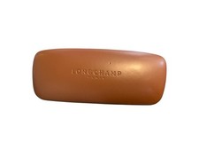 Longchamp Sunglasses Eyeglasses Case Only Clamshell Brown Hardcase