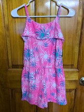 NWT BG Pink Starburst Romper Extremely Me Girls Size 14