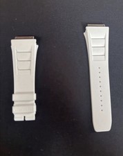 100% Real  Brand New Richard Mille RM03 White rubber strap size M