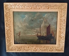 Dipinto antico , Scuola europea olio su tela