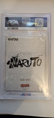 Kayou Naruto Kimimaro Serialized 10/999 - PSA 10 - Chapter 3