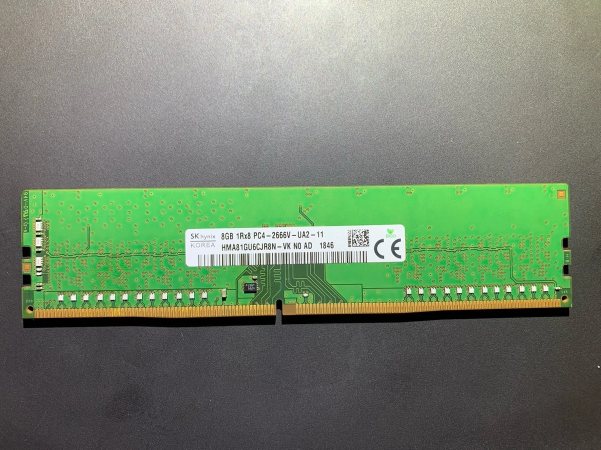 ECCタイプDDR4 PC4-21300 8GB ECC　PC4-2666 PC4-21300 (DDR4-2666) Bus Speed ECC RAM Computer Memory (RAM) for