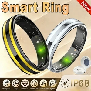 Sonnerie de santé intelligente Taux de coeur Sommeil Blood Oxygen Monitor IP68 Fitness Tracker