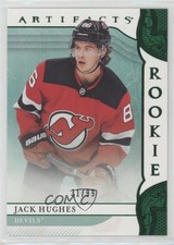 2019-20 Upper Deck Artifacts Rookie Redemption Emerald 31/99 Jack Hughes 1pc9