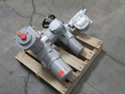 AUMA AC 01.2 SA 07.6-FA10 COMPLETE INTEGRATED VALVE ACTUATION ASSEMBLY T268611