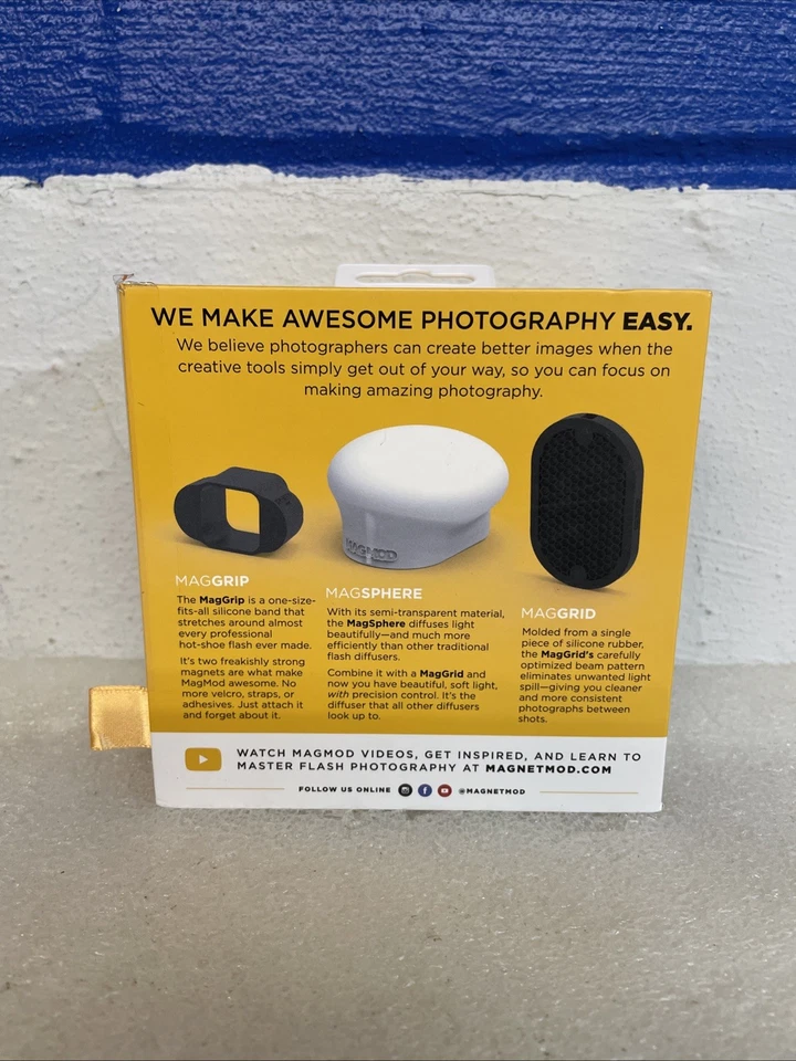 MAGMOD Starter Flash Kit MMSTRKIT01 Flash Diffuser System New Sealed - Image 2 of 4