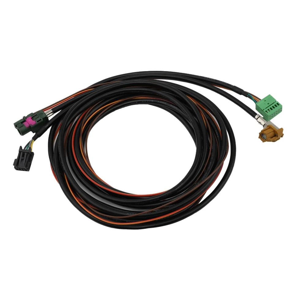 Carplay Kabelbaum USB AUX-Schalter Kabelbaumadapter Anschluss MIB für VW Golf 7 - Bild 4 von 4