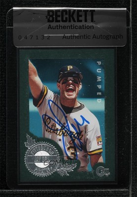 BAS 1996 E-Motion XL Jay Bell #252 Seal of Authenticity Auto