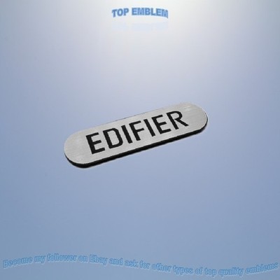 EDIFIER Emblem Badge Ersatz Logo Aufkleber Sticker Aufkleber Ornament