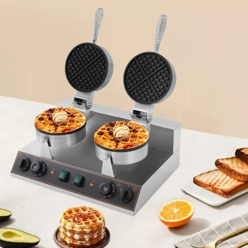 Waffle Maker, Electric Waffle Maker, Electric Waffle Machine 1200W+1200W