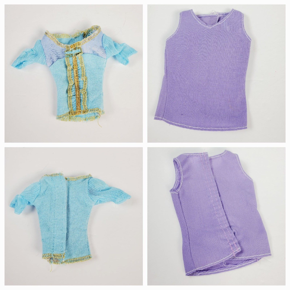 Lot Twelve (12) Casual Blouses Barbie Clothes for 11.5" Doll + Bonus ...
