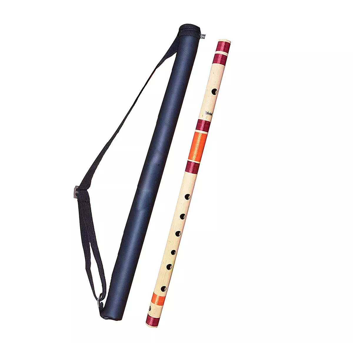 Bamboo Flutes C Natural 7 Hole Bansuri Size 19 inches With Free