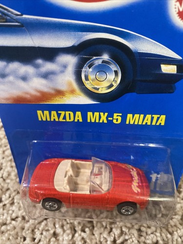 Hot Wheels Mazda MX-5 Miata #2920 Blue Blister Pack #116 - Picture 3 of 5