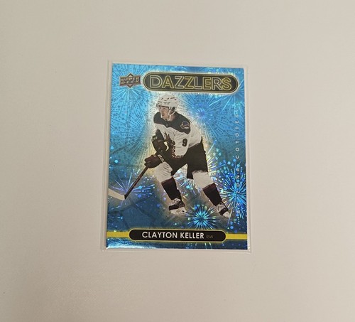 Clayton Keller 2021-22 Upper Deck Blue Dazzlers #DZ-53 Arizona Coyotes - Bild 4 von 9