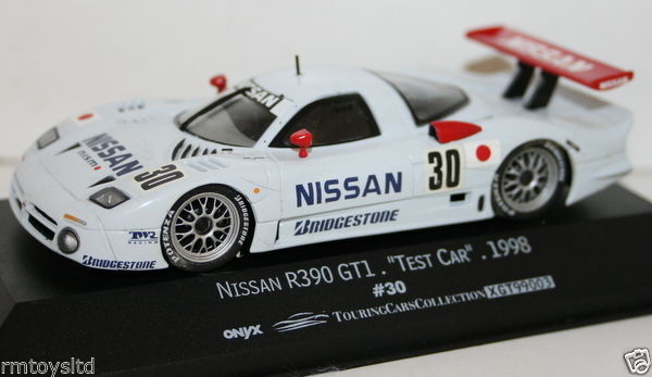 ONYX 1/43 SCALE - XGT99003 - NISSAN R390 GT1 - TEST CAR