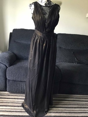 little mistress black and gold dress