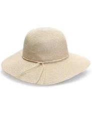 Style & Co Women's Packable Paper Straw Floppy Hat One Size Natural 012402