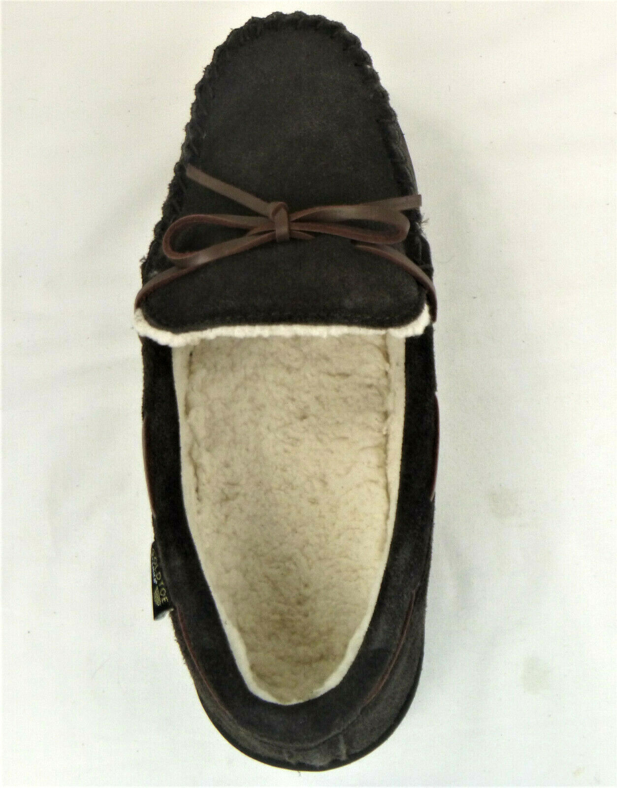 PANTOFOLA D’ORO Mocassino uomo scamosciato punta oro Premier memory foam duello densità pantofole marrone 11