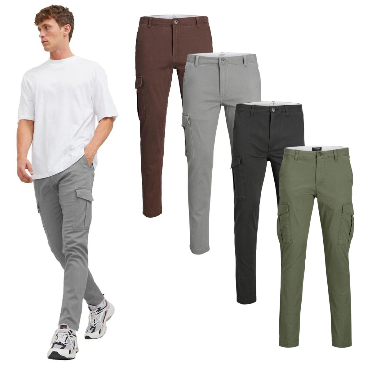 Slim fit cargo shop
