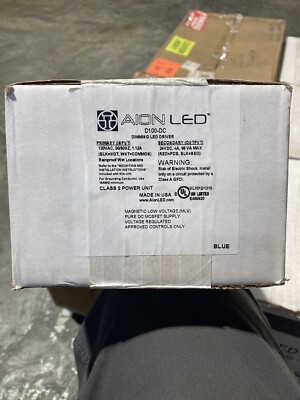 Aion LED D100-DC 24V DC Dimming Magnetic LED Driver 120V-Wet Location D100DC NEW