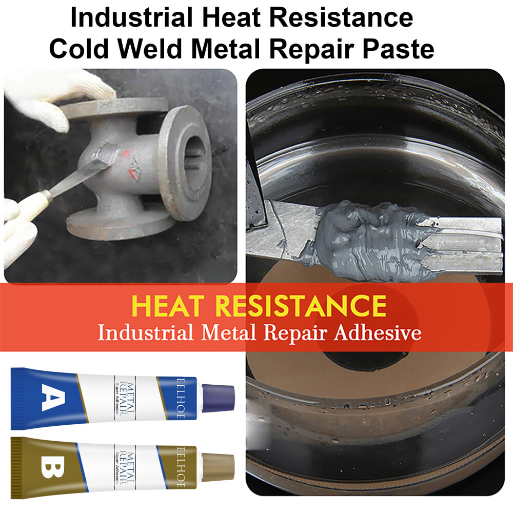 2PCS 100g Magic Welding Super Glue Repair Iron Steel Metal Aluminium