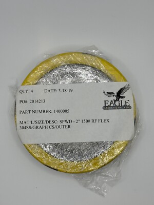 2'' 150# RF Flex 304SS/ Graph CS / Outer Eagle Gasket & Packing Flange Gaskets