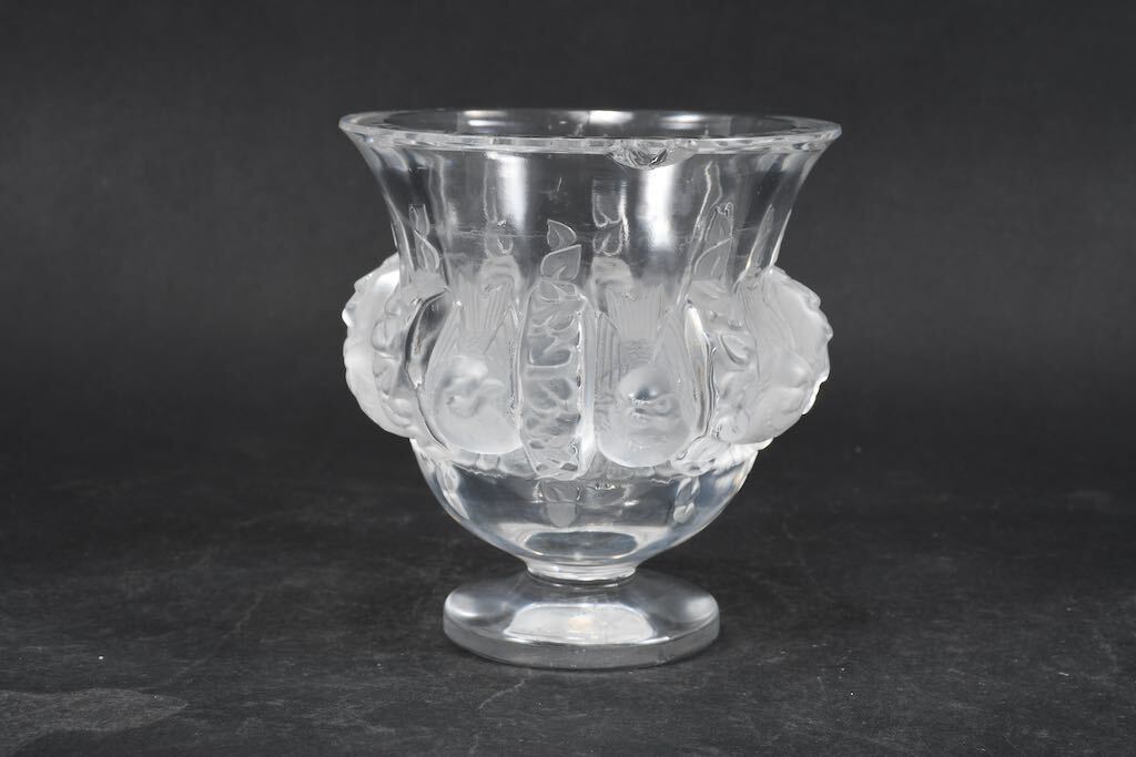 J97K25 Lalique Dampierre Glas Vase eBay