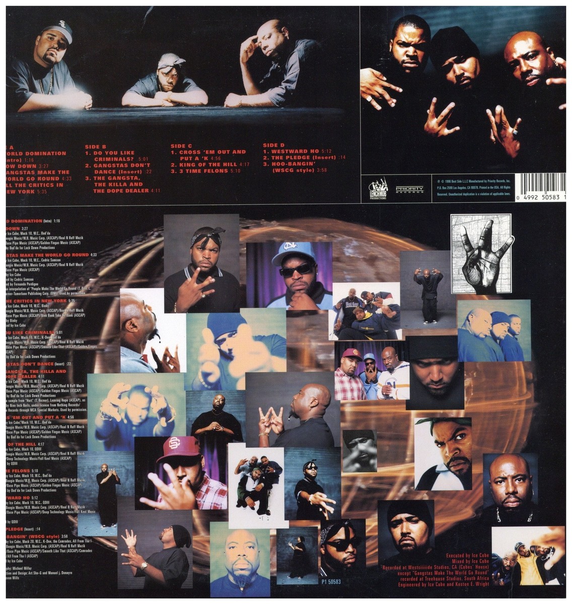 Westside Connection - Bow Down '96 2xLP US ORG!VG+/EX- | eBay