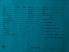 Pre-Printed Vehicle Deal Jackets  • AP-DSA-546 • Teal  • 500 Qty. • (OS1L)