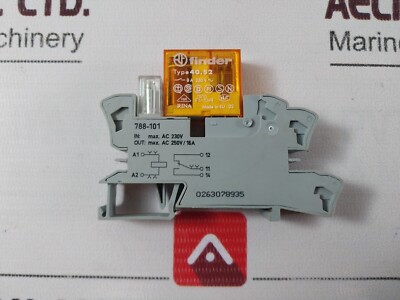 WAGO 788-101 Relais Buchse Mit Finder Relais Max. AC 230V