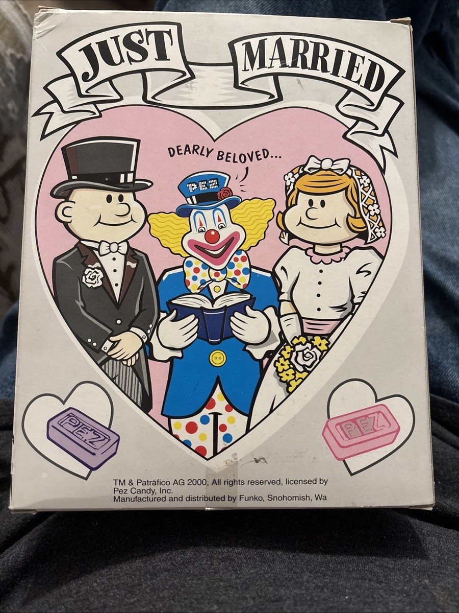 その他 PEZ WACKY WOBBLER BRIDE&GROOM FUNKO LIMITED EDITION OF 5000 PEZ BRIDE & GROOM 2 PACK WACKY