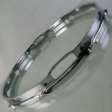 Ludwig 14"Resonant COB Super-Sensitive Rim/Hoop Triple-Flange Snare Drum BRASS