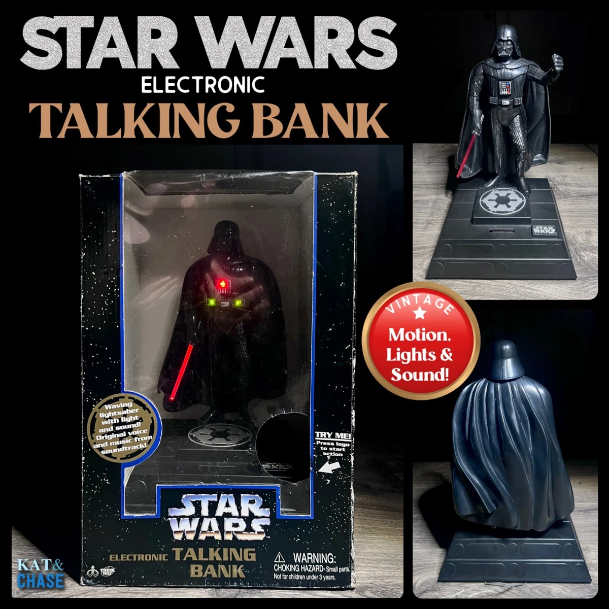 Thinkway Toys Star Wars Darth Vader TV, Movie & Video Games Action
