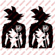 Dragon Ball Z Super Saiyan Goku Decal Vinyl Truck Car Sticker DBZ  DragonBall