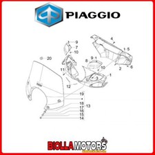 5997085038 CUPOLINO BASSO FUME SCURO PIAGGIO BEVERLY 500 IE E3 2006-2008 (EMEA)