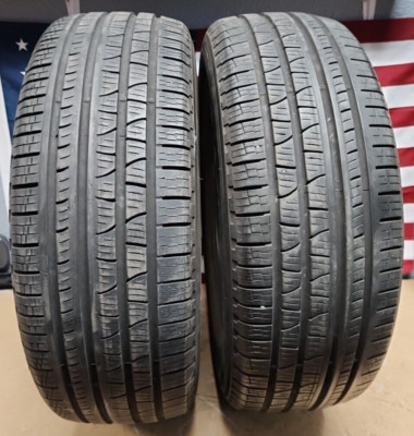225/65R17 102H Pirelli Scorpion Verde A/S II 7/32 Tread DOT 2319 Used Tires 2x