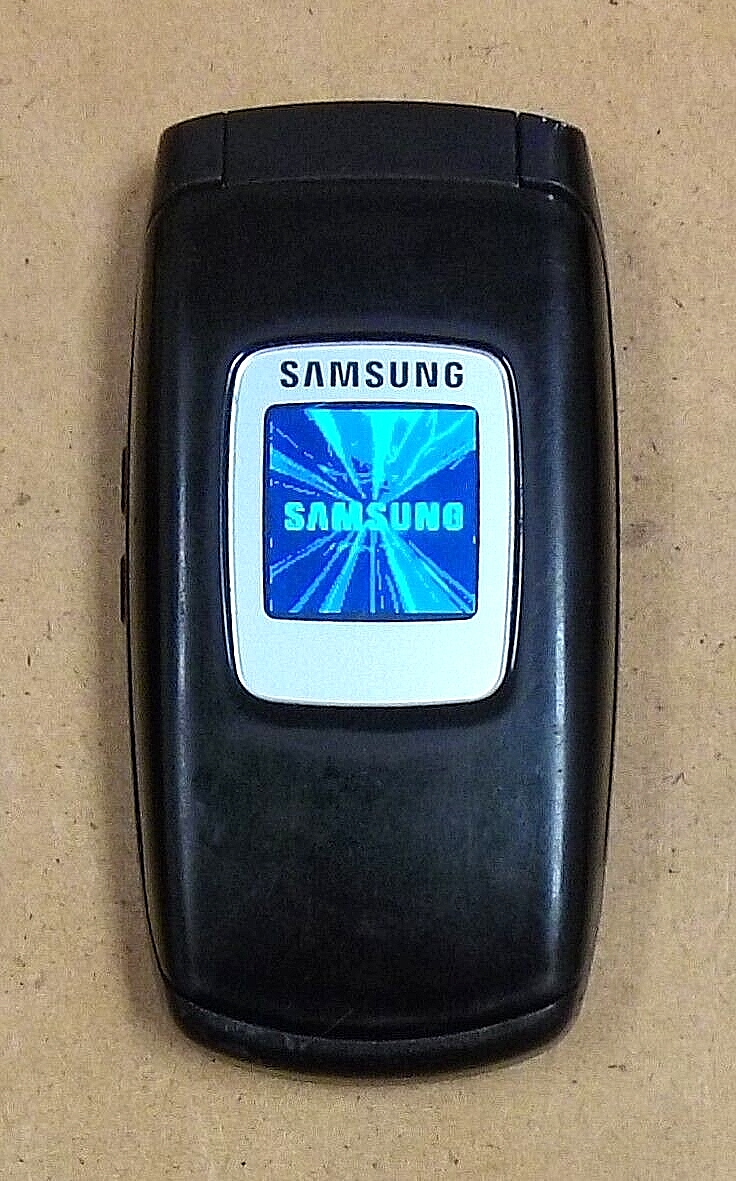 Samsung SCH-R300 CDMA Flip Phone | Black | Illinois Valley