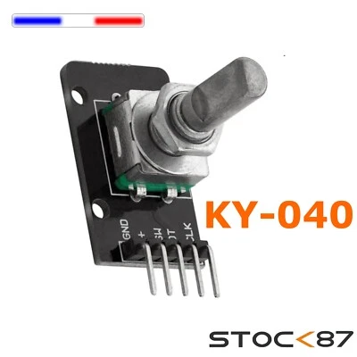 5218# module encodeur rotatif KY-040 - Rotary Angle Encoder Rotary Encoder