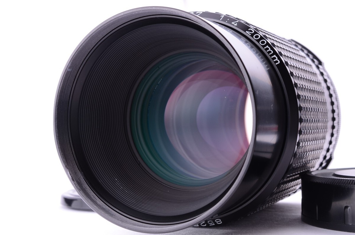 PENTAX SMC 67 Camera 200mm f/4 II MF Manual Focus Lens 6x7 Film