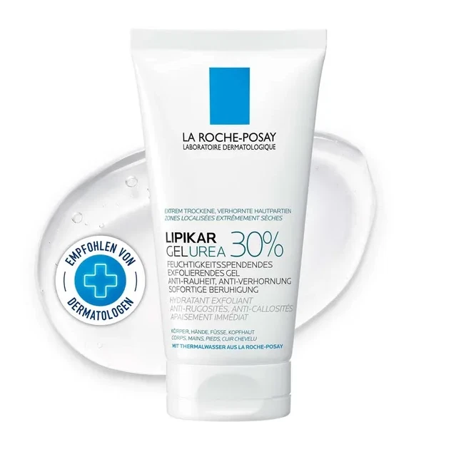La Roche Posay Lipikar Gel Urea 30 %, 50 ml, PZN 19405739