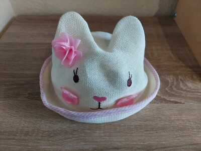 New Monsoon Baby Darcy Kitty Bowler Hat, Natural colour Age