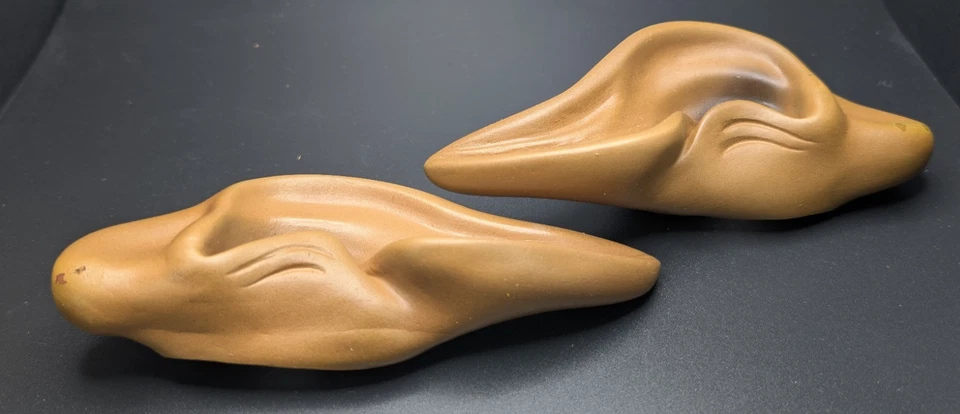 复古 Cesar Elf Pixie Troll Hobbit Star Trek Vulcan Ears 万圣节 Cosplay 5 — 第 4/4 张图片