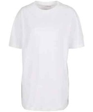 Image of Build your Brand Ladies Oversized Boyfriend T-Shirt Top Jersey New