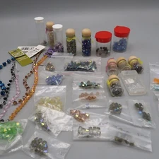 3-5mm Lot of Bead Gallery Darice Jewlery Bead Craft Crystal Round