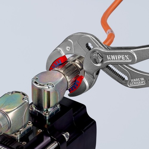 Knipex QUALITY CHROME Cobra 250mm Pipe Connector Siphon Gripping Pliers 8113250 - Picture 4 of 11