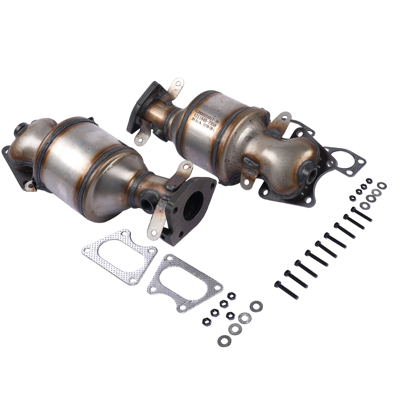 Catalytic Converters Bank 1 and 2 For Honda Odyssey Ridgeline Pilot 3.5L 0508 eBay