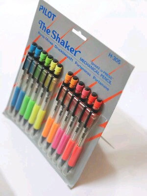 Pilot Shaker H-305 Vintage New 12 Meachanical Pencil Rare Set