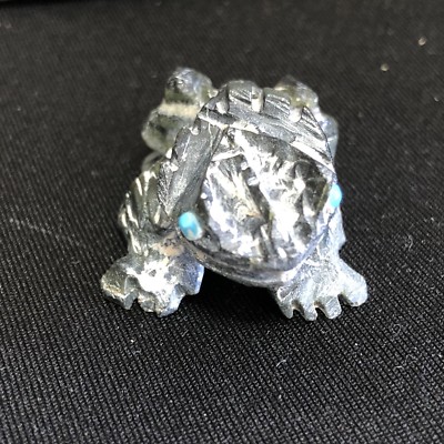 Zuni Picasso Marble Horned Lizard Fetish by Dane Malani F2004