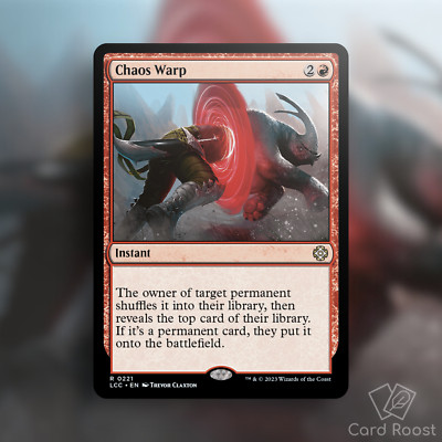 MTG Magic Chaos Warp 0221 Commander: The Lost Caverns of Ixalan LCC